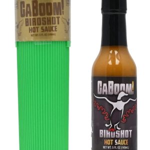 Hot Sauce CaBoom! Birdshot 5 oz in Green Shotgun Shell Heat 10+++Extra