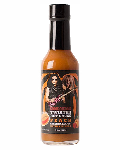 Eddie Ojeda’s Twisted Hot Sauce Peach Carolina Reaper, 5oz.