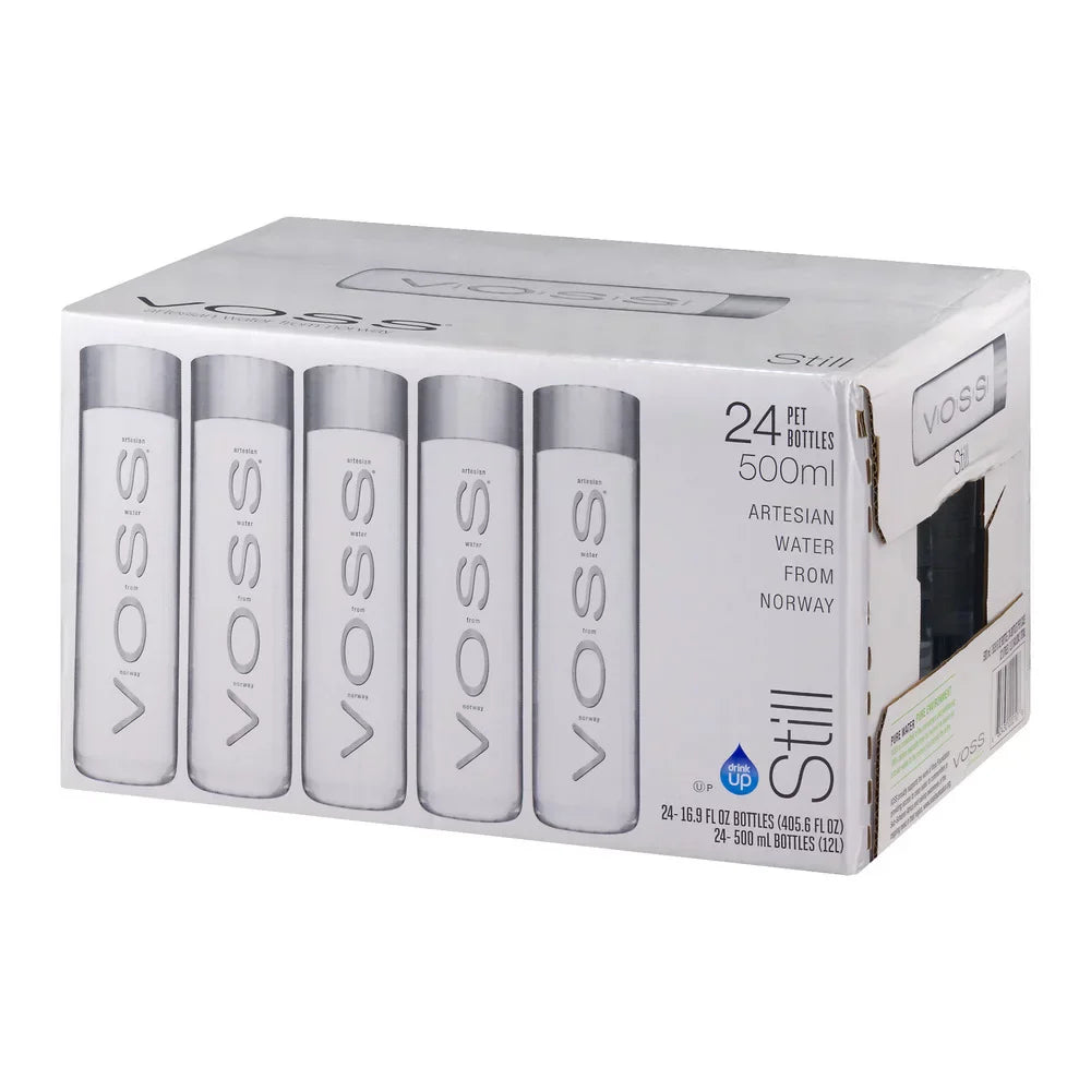 VOSS – Artesian Water PET, 16.9 Fl Oz | Pack of 24
