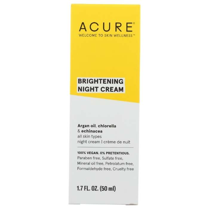 Acure – Brightening Night Cream | Delivered to Your Door by PlantX