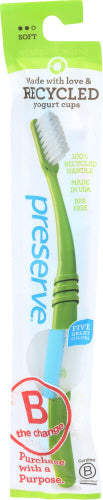 Preserve Toothbrush, Soft Lightweight Pouch 1 Ea – Pack Of 6