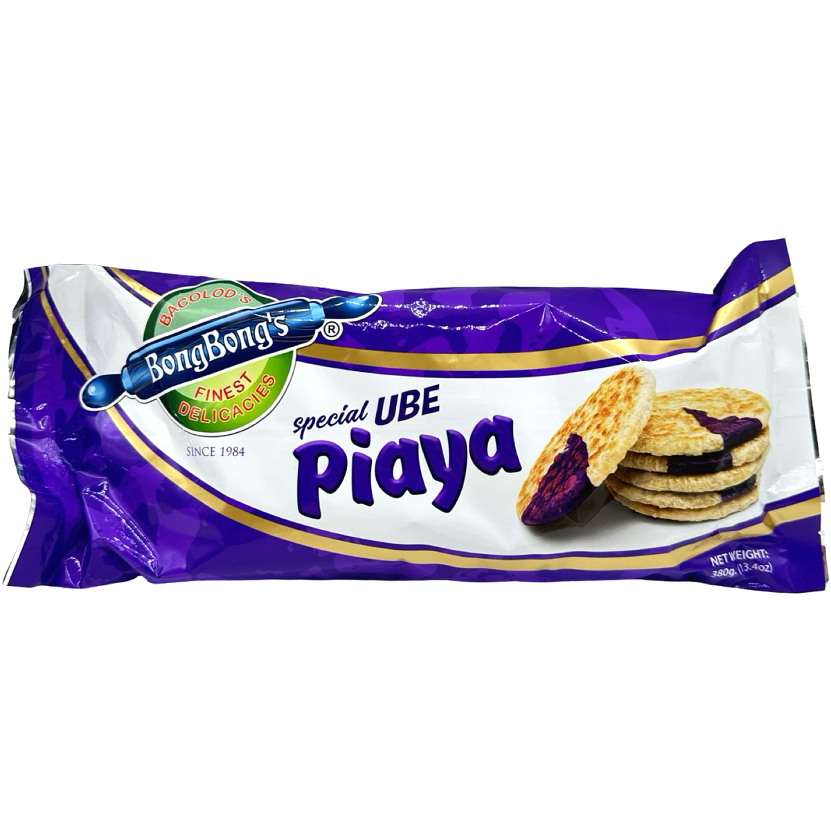 BongBong’s – Special UBE Piaya – 10 Pieces – 380 G