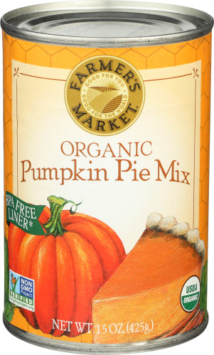 Farmers Market – Foods Mix Pumpkin Pie 15 Oz – Pack Of 12
