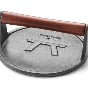 Fox Run Brands – Outset Cast Iron Round Grill Press, 8″