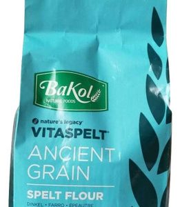 Bakol VitaSpelt Ancient Grain White Spelt Flour, All Purpose Bread Baking Quality, 5 lb