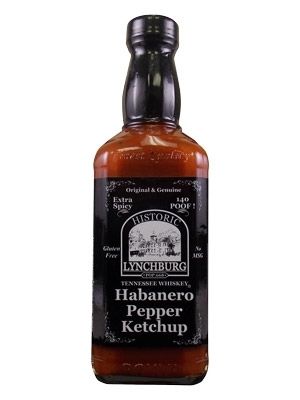 Historic Lynchburg Tennessee Whiskey Habanero Pepper Ketchup, 15oz.