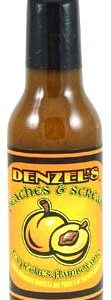 Denzel’s Peaches & Scream Hot Sauce, 5oz.