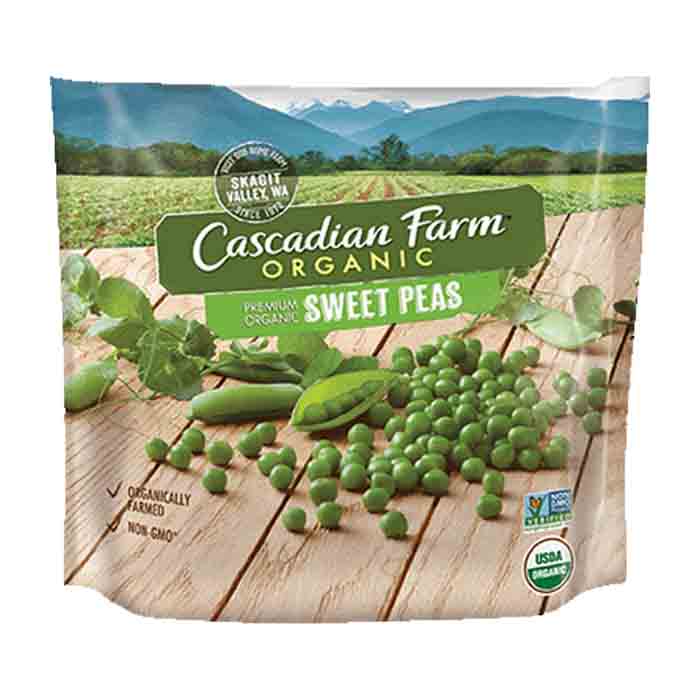 Cascadian Farm – Frozen Sweet Peas, 10oz | Pack of 12