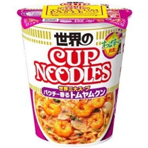 Nissin “Cup Noodle, Tom Yam Kung flavor” Japanese Instant Ramen, 75g