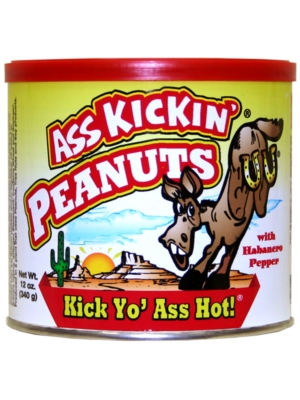 Ass Kickin’ Peanuts w/ Habanero Pepper