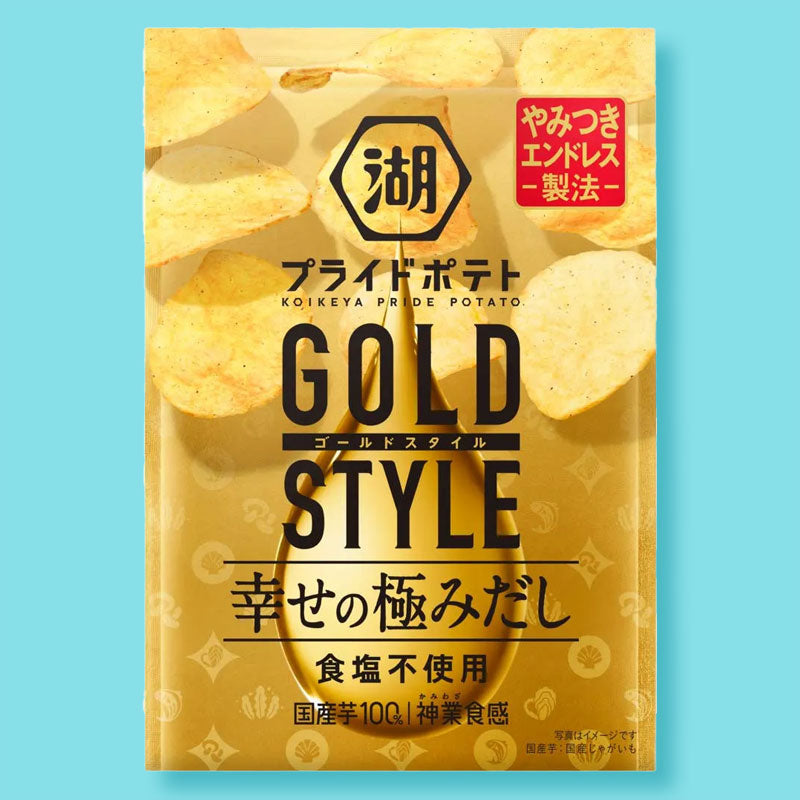 Koikeya Gold Style Pride Potato Chips – Extremely Happy Dashi