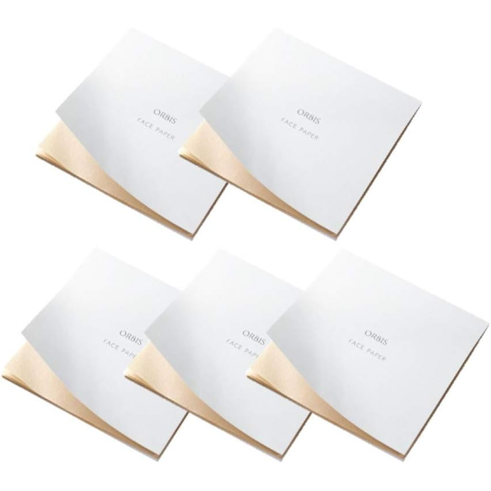 ORBIS Premium Large Oil Blotting Paper 5-Pack (30 Sheets x 5) – Made in JAPAN – Tokyo Sakura Mall