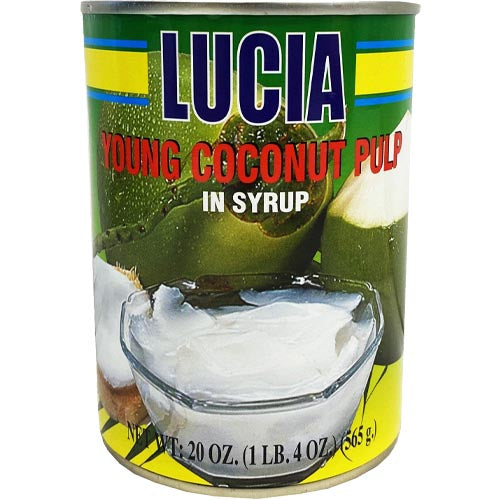 Lucia – Young Coconut Pulp In Syrup – 20 OZ