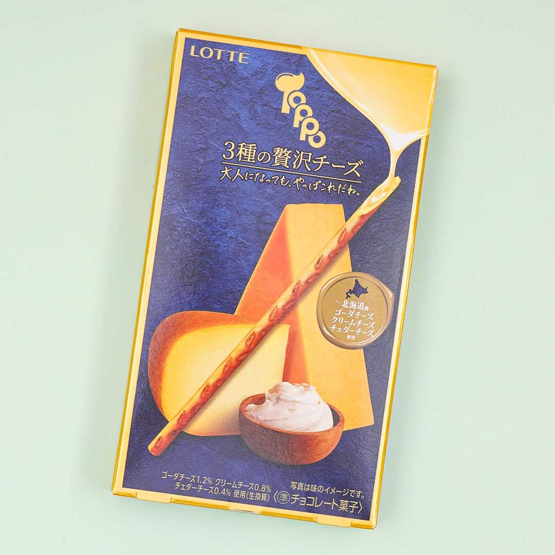 Toppo Biscuit Sticks – 3 Types of Luxury Cheese