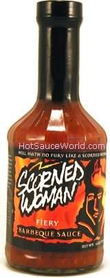 Scorned Woman Fiery Barbecue Sauce, 12oz.