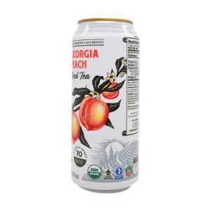 Seven Teas – Organic Georgia Peach Iced Tea 16 Fo – (Pack of 12)