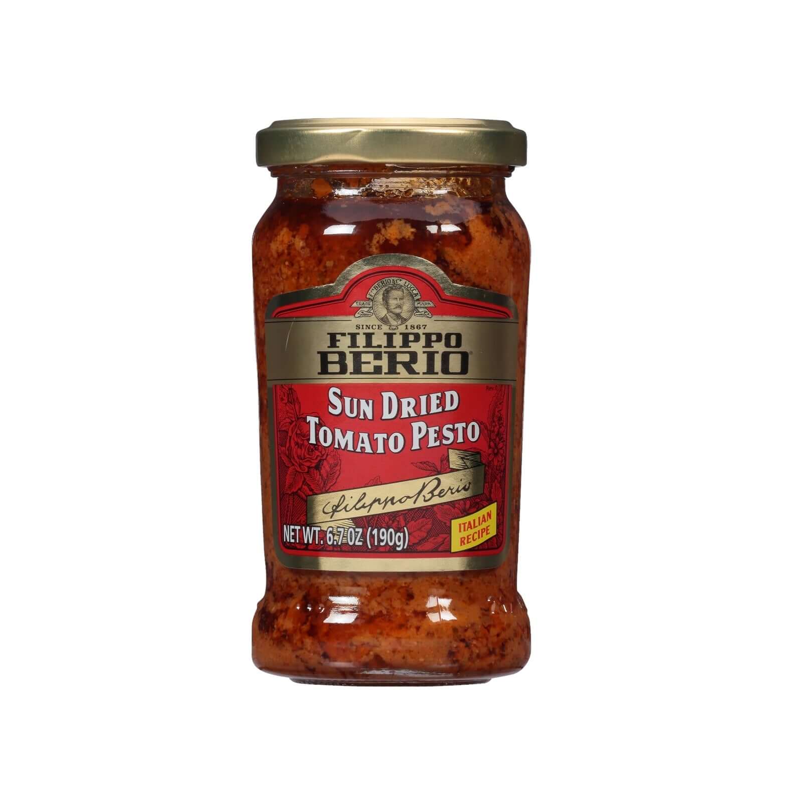 Filippo Berio Sun Dried Tomato Pesto