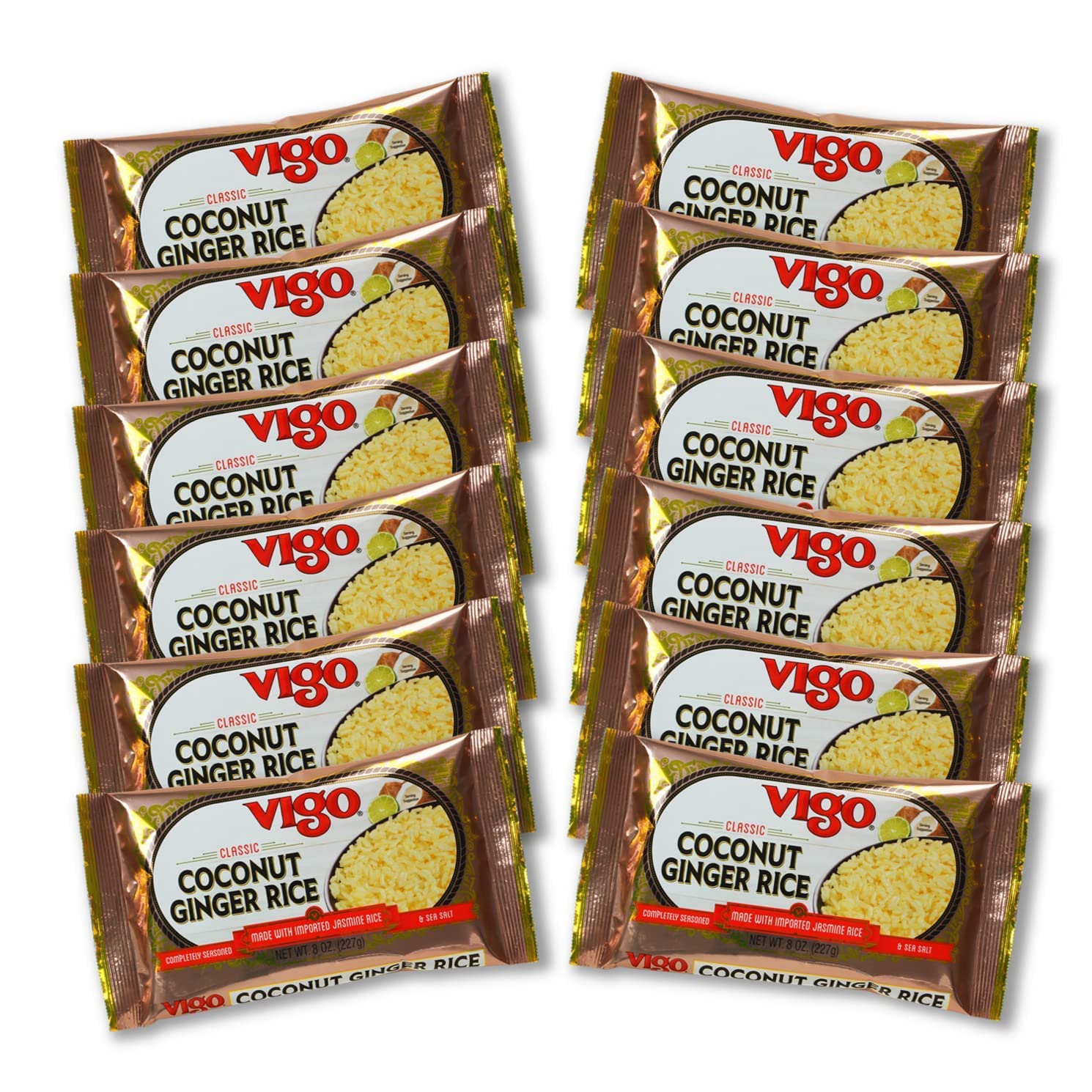 Vigo Rice Coconut Ginger 8 Oz – Pack Of 12