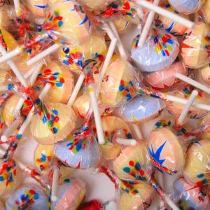 Wrapped Smarties Pops
