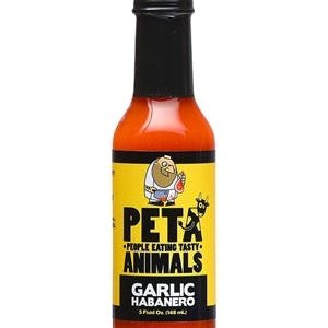 Hot Sauce PETA People Eating Tasty Animals 5 oz Heat 7