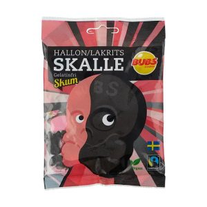 Bubs Raspberry & Licorice Foam Skum Gummies