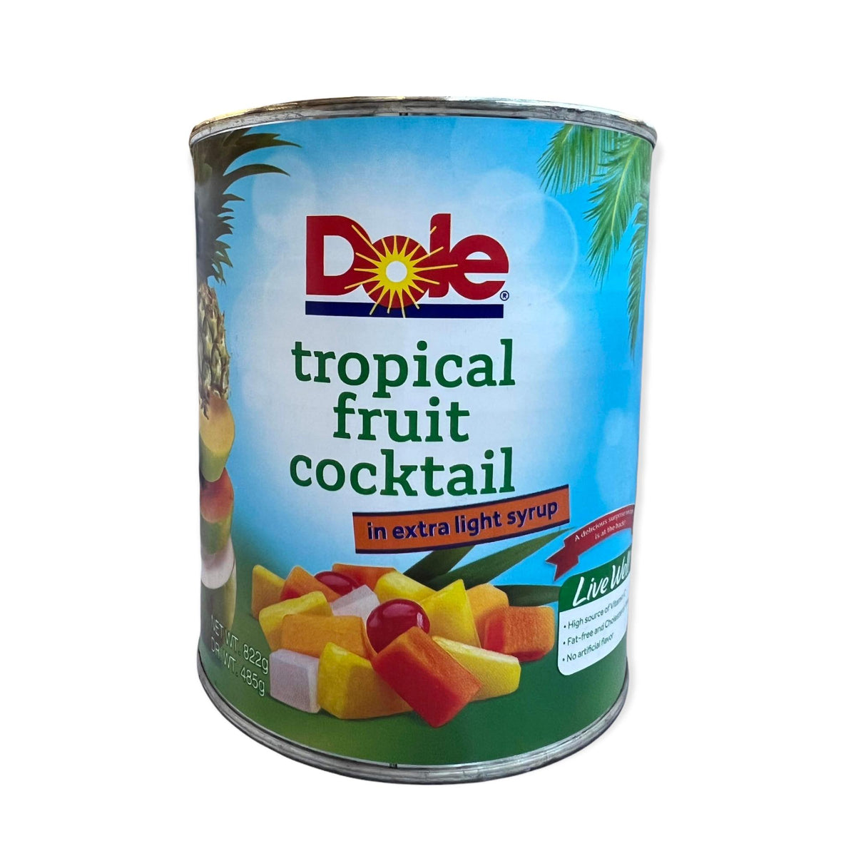 Dole – Tropical fruit Cocktail in extra light syrup – 822 G
