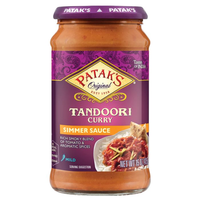 Pataks Sauce Tandoori Simmer 15 Oz – Pack Of 6