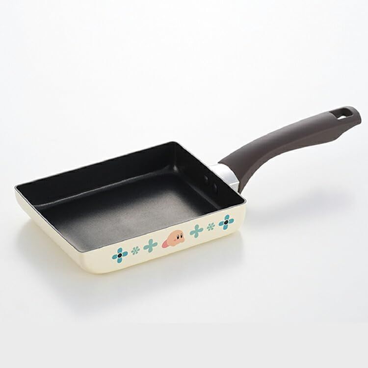 Tamahashi, IH compatible aluminum flying pan, Square for Egg roll, Kirby