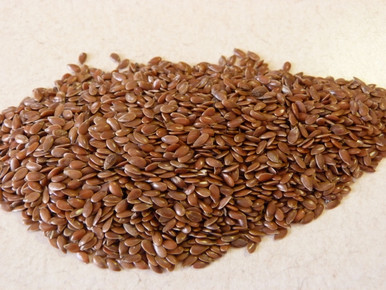 Just Grown Raw Flax Seeds, BULK 50 lbs.
