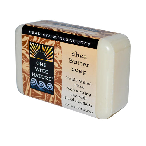ONE WITH NATURE SOAP BAR SHEA BUTTER 7 OZ – Pack of 1