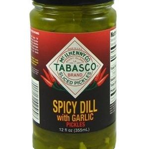 Tabasco Spicy Garlic Dill Pickles, 12oz.
