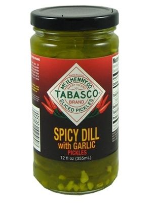 Tabasco Spicy Garlic Dill Pickles, 12oz.
