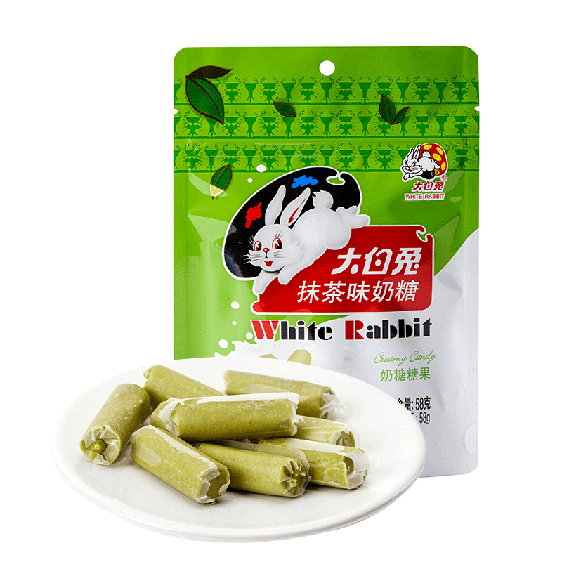 White Rabbit Matcha Flavor Creamy Candy 58g