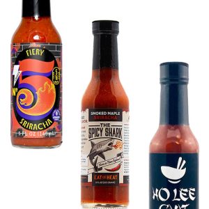 Sriracha Hotter Sauces Gift Set, 3/5oz.