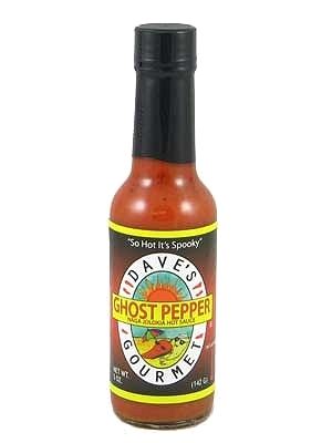 Dave’s Ghost Pepper Naga Jolokia Hot Sauce, 5oz.
