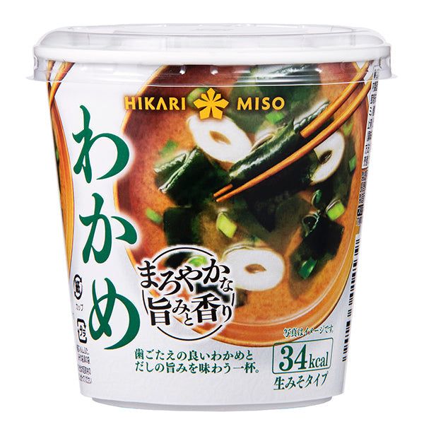 Hikari Cup Miso Soup Wakame Authentic Japanese Flavor for a Healthy Meal – Tokyo Snack Land