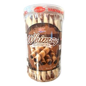 OK – Whimsy – Chocolate Wafer Sticks – 380 G
