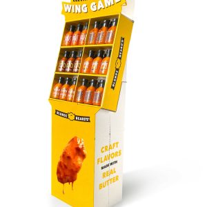 Blonde Beards Sauce Shipper Display – Assortment of 36 Bottles