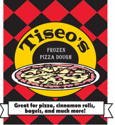 Tiseos Pizza Dough Frozen 16 Oz – Pack Of 24