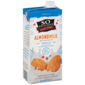 So Delicious – Dairy Free Almond Milk Vanilla, 946 ml