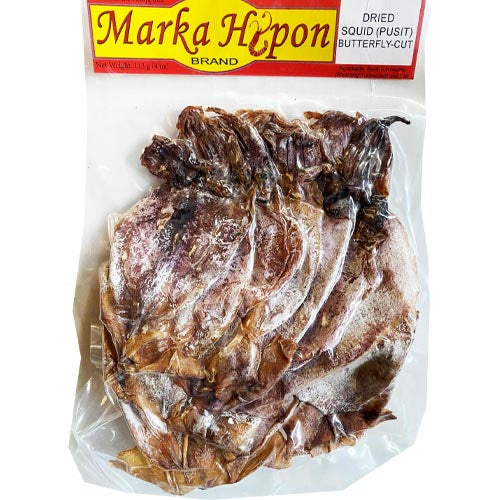 Marka Hipon – Dried Salted Squid (Pusit) Butterfly Cut – 4 OZ