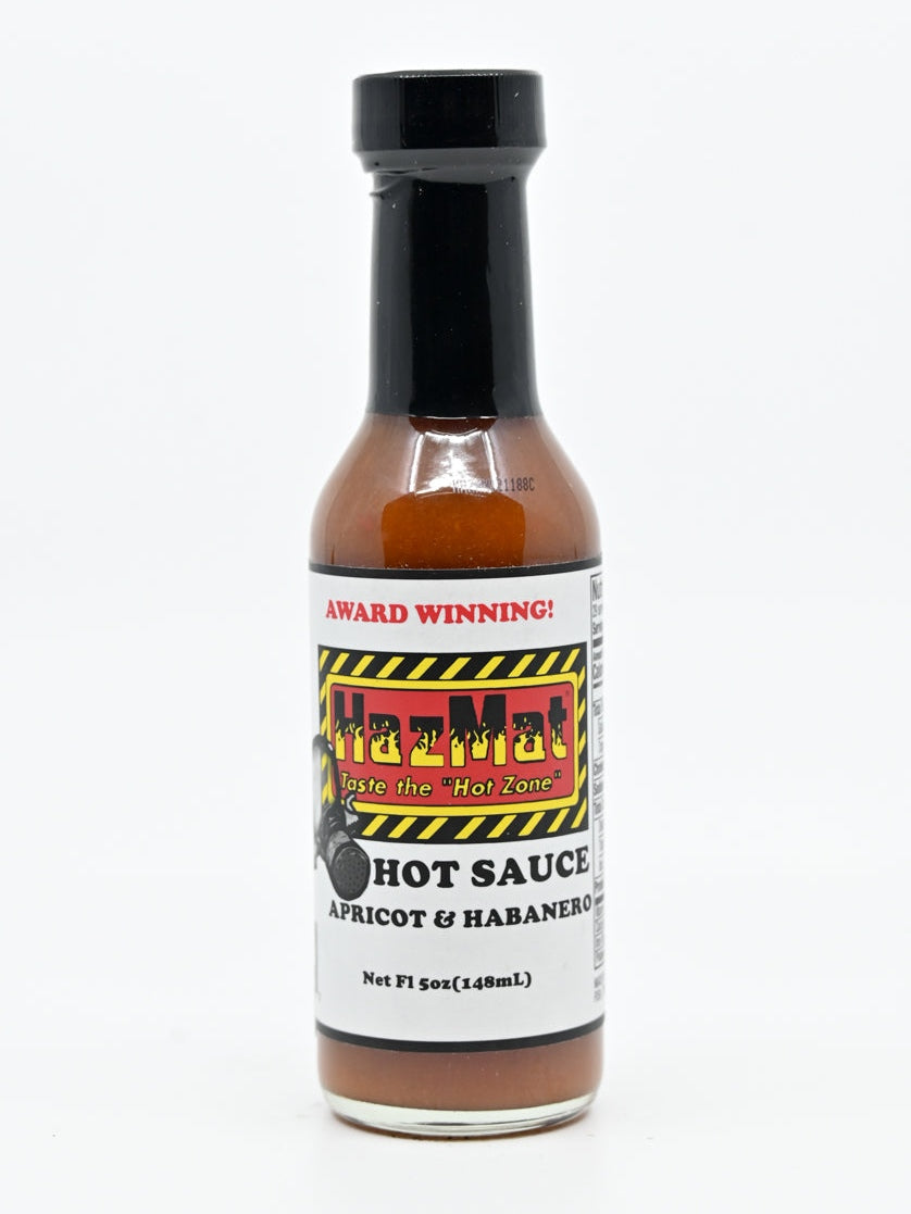 Hot Sauce HazMat Apricot & Habanero Heat 7 5