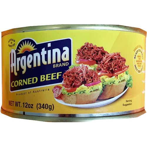 Argentina Corned Beef (Long Shreds) YELLOW – 12 OZ