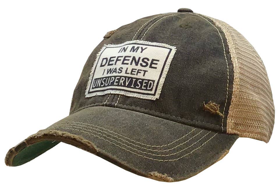 Vintage Life – In My Defense I Was Left Unsupervised Distressed Trucke