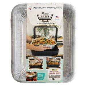 Fancy Panz – Classic Set – Pan Frame w/ Lid & Serving Spoon – Marble