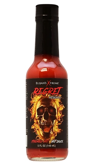 Elijah’s Xtreme Regret Reserve Hot Sauce, 5oz.