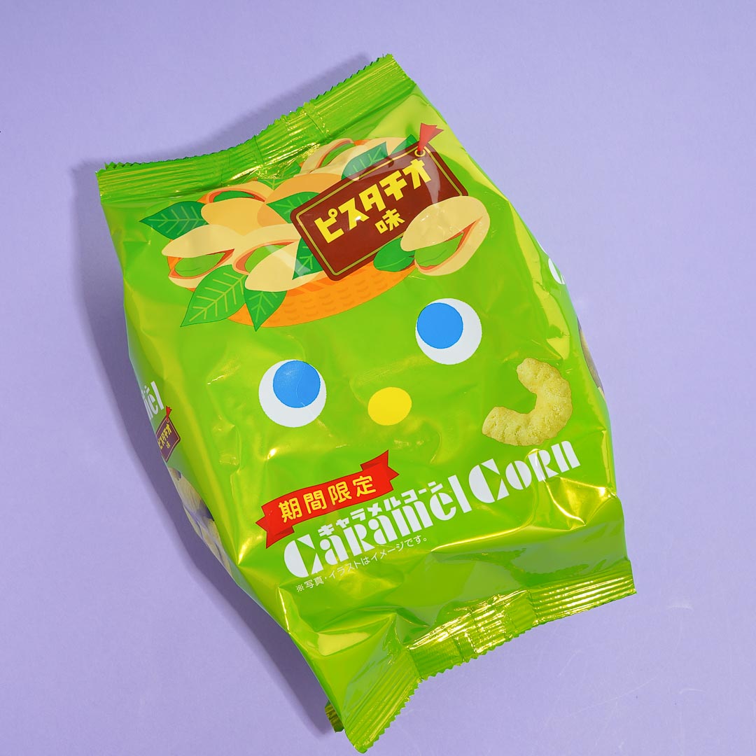 Tohato Caramel Corn – Pistachio