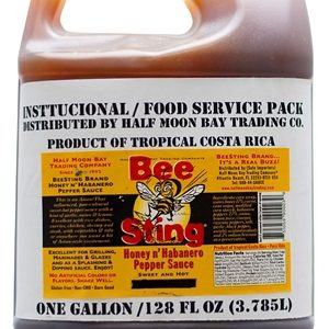 Bee Sting Honey & Habanero Hot Sauce Gallon, 128oz.