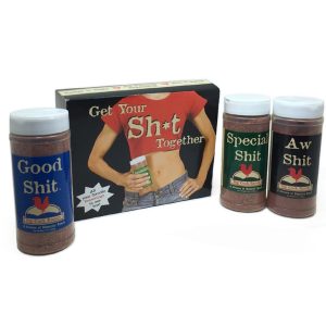 BCR Get Your Shit Together Seasoning Set of 3 Decorative Box SAVE 5% $