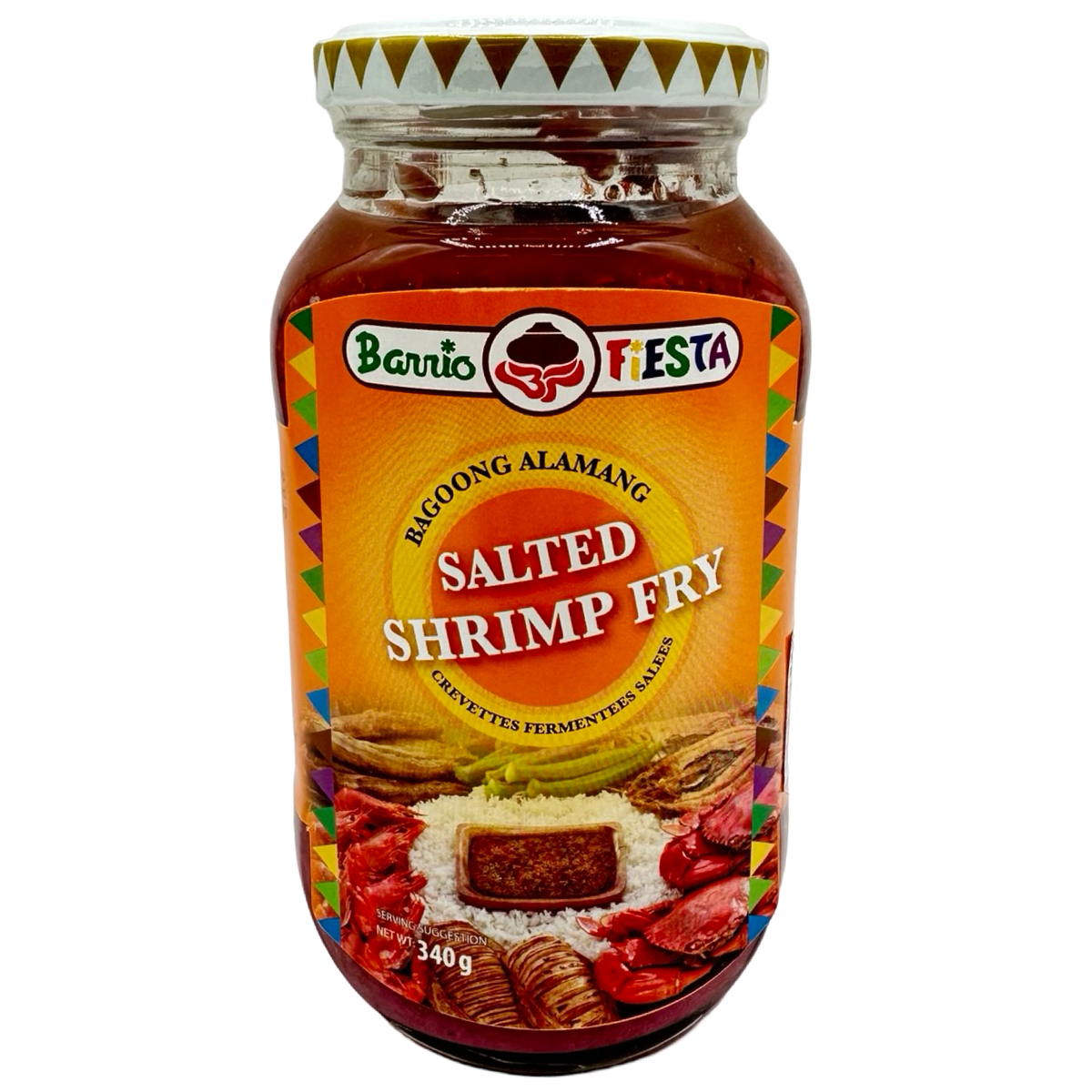 Barrio Fiesta – Salted Shrimp Fry – 340 G
